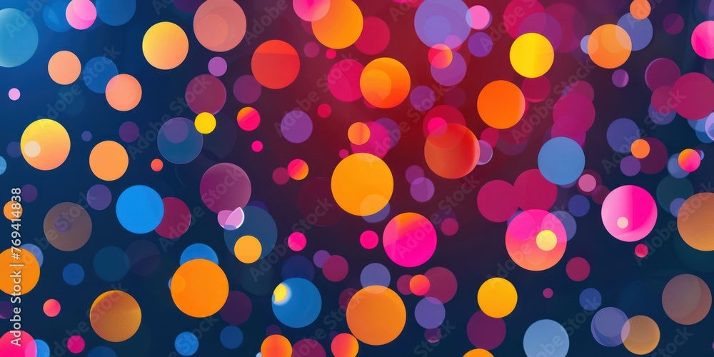 Aufkleber abstract tech futuristic innovative concept background with dots patterns background