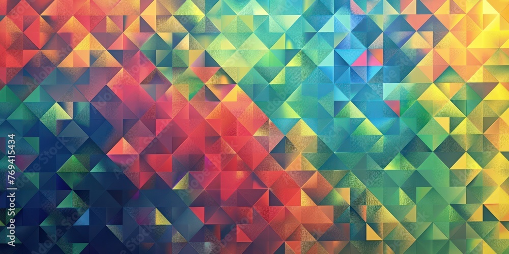 Aufkleber abstract tech futuristic innovative concept background with geometric patterns background