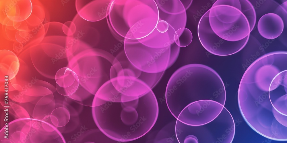 Poster abstract tech futuristic innovative concept background with circle abstract background
