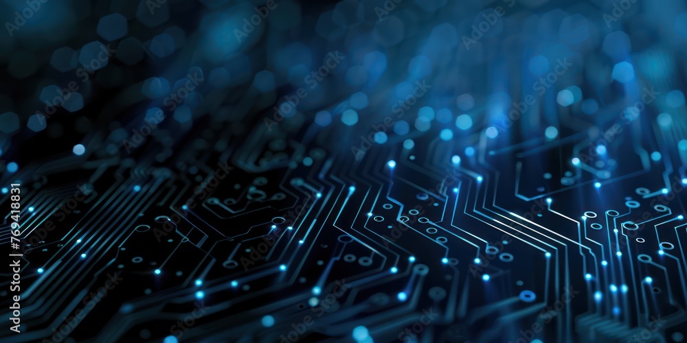 Poster abstract tech futuristic innovative concept background with technology background