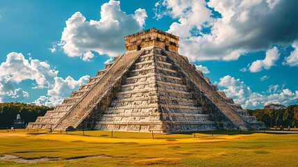 Ancient Mayan temple pyramid in Mexico. - 769422618