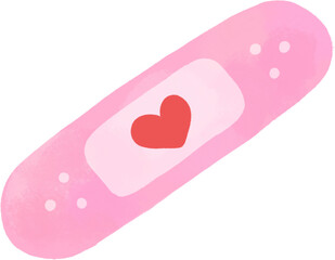 cute hand drawn doodle bandage