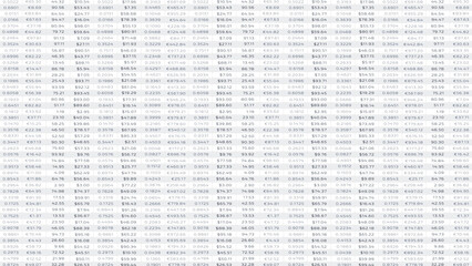 Business spreadsheet numbers illustration background.
