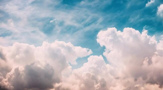 Watercolor Sky Clouds Motion Animation1