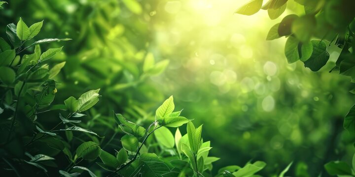 Generate an image of green nature background
