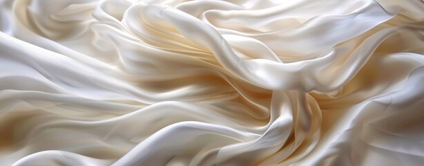 Fototapeta premium Fashionable Folds The Art of Folding Clothes for a Stylish Look Generative AI