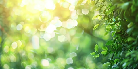 Obraz premium Generate an image of blurred nature background