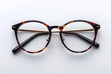 Eyeglasses isolated on white background