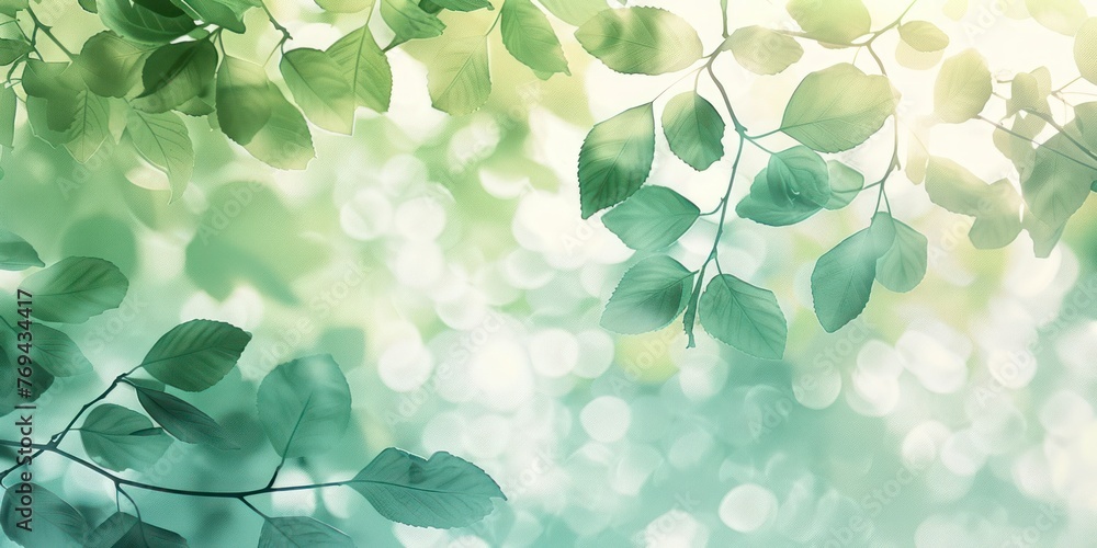 Poster generate an image of soft nature background