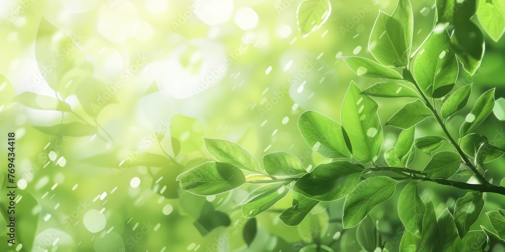 Aufkleber generate an image of soft nature background