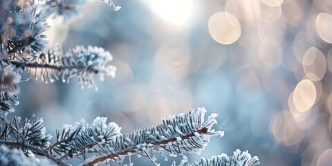 Generate an image of winter nature background