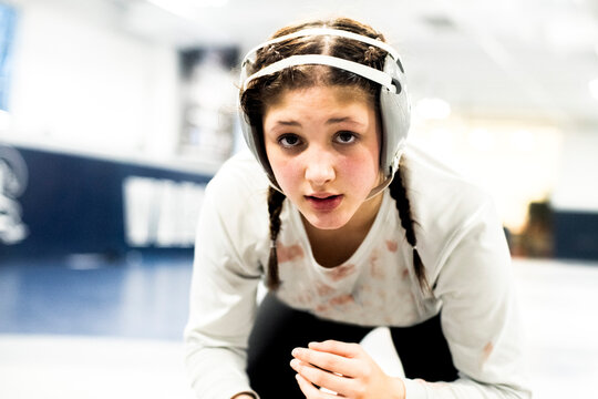 15 year old female  wrestler