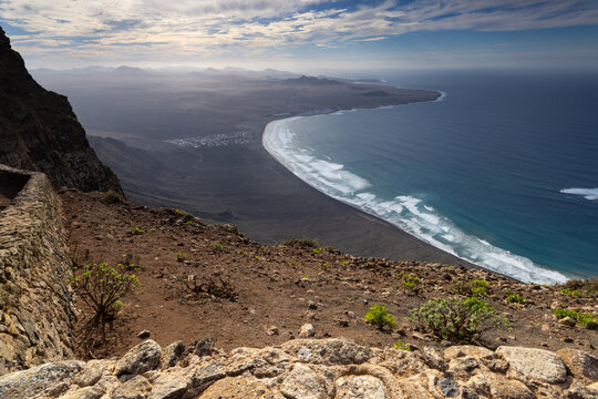Amazing view from Mirador Rinc&oacute;n de Har&iacute;a, Lanzarote