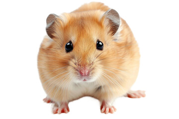 Cute Hamster on Transparent Background