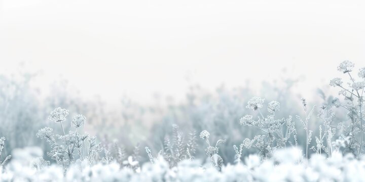 Generate an image of white nature background