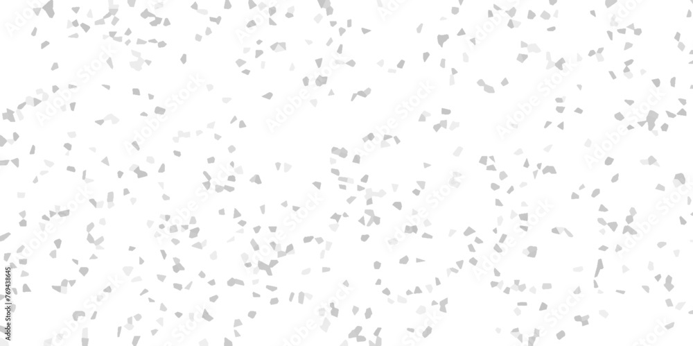Poster abstract design with white paper texture background and terrazzo polished flooring stone pattern old