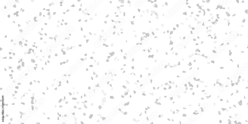 Poster Abstract design with white paper texture background and terrazzo polished flooring stone pattern old surface marble for background.Backdrop rock texture illustration with geometric background