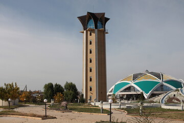 mosque and minaret
