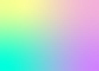 虹色の美しいグラデーションの背景壁紙素材