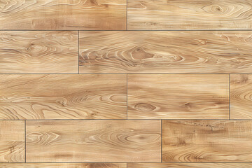 Fototapeta premium Beige natural Wood floor seamless texture top view