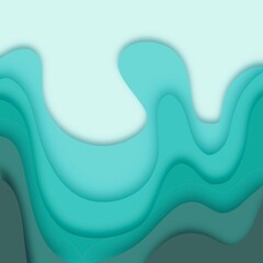 abstract blue wave background