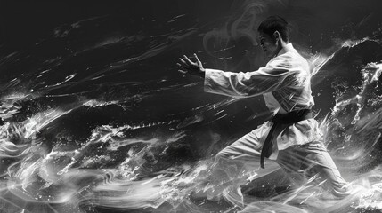 Martial Arts Master. karate wallpaper