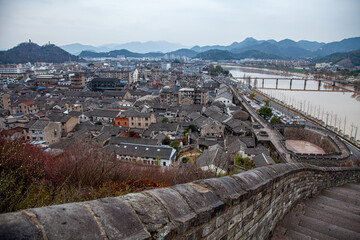 Jiangnan Great Wall, Linhai city, eastern Zhejiang Province, China