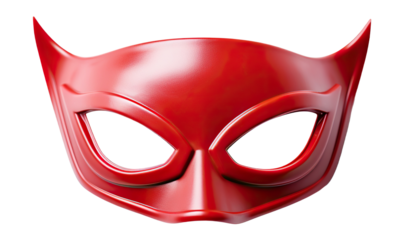 Superhero mask, cut out