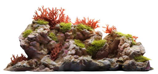 Heavy reef rock cut out