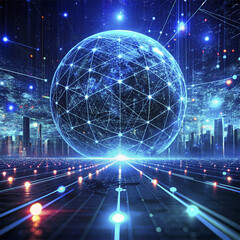 Global network connection and technology concept background. 3d rendering toned image double exposure
Global network and high technology concept. 3D Rendering Elements of this image furnished by NASA