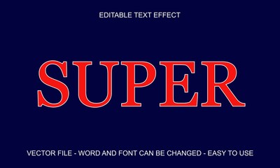  Editable text effect super hero mock up