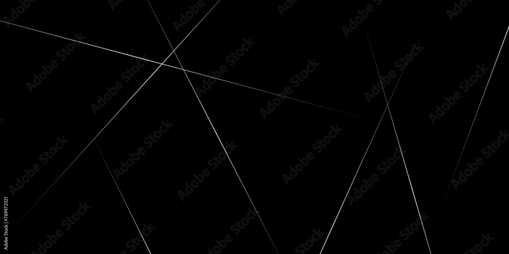 Wall mural Abstract dark background of intersecting lines,Modern design with dynamic shapes composition and technology concept on circuit board,lines pattern texture business background.	