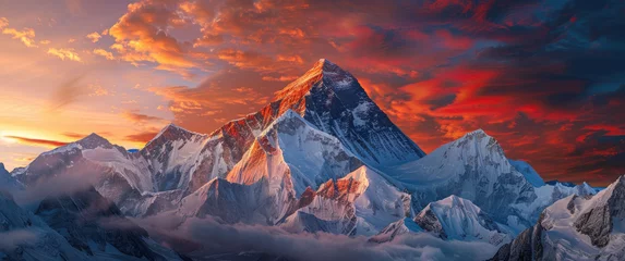 Photo sur Plexiglas Anti-reflet K2 Photo of K2 mountain in himalayas