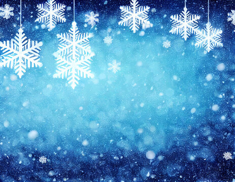 Snowflake Background Image