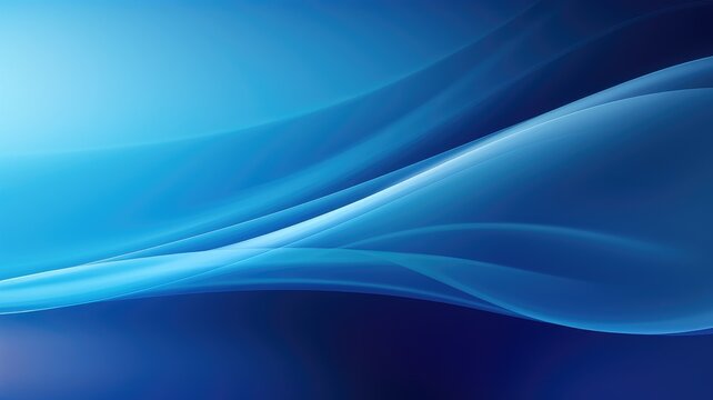 elegant azure waveforms background