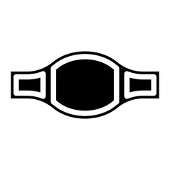 boxing belt glyph 
