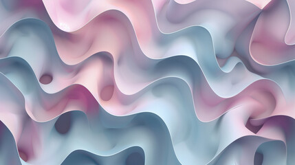 A subtle gradient of pink and blue hues weaves through a tessellation, background, wallpaper