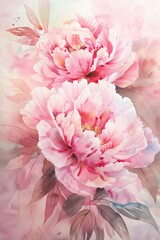 Pink Petals A Flower's Delightful Embrace Generative AI