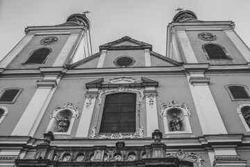 St.Bernard's cistercian church in Eger,Hungary.