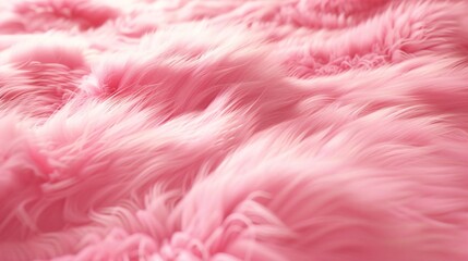 Pink Fuzzy Blanket Perfect for a Cozy Valentine's Night In Generative AI