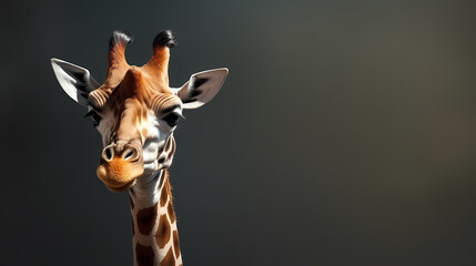 Obraz premium giraffe, creative art