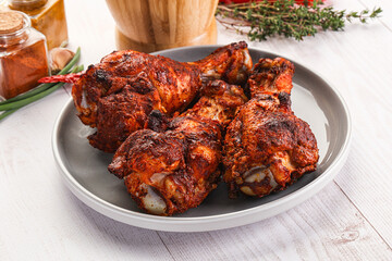 Indian tandoori turkey shoulder wing