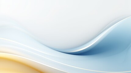 Obraz premium wallpaper background of gradiant white light blue gold colour 