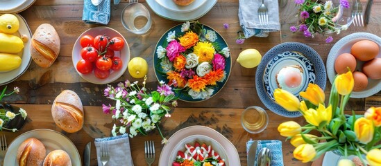 Arranging a Joyful Easter Feast for Christians
