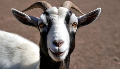 A Goat With Its Eyes Half Closed Basking In The S Upscaled 9
