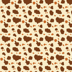 Cow print pattern animal seamless for printing, cutting, or crafts Ideal for  wall stickers, home decorate, mugs, stickers and more.