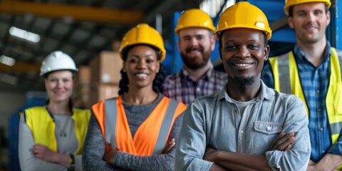 Smiling professional business coaches leaders mentors posing together with diverse office workers interns group, happy multicultural staff corporate employees people looking at camera, team portrait