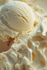 Ice cream texture for background