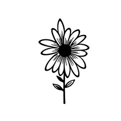 Fototapeta premium Flower vector illustration 