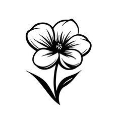 Obraz premium Flower vector illustration 